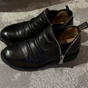 John Fluevog Living 2.0, Evers 2.0 Slip-on Shoe with Zippers